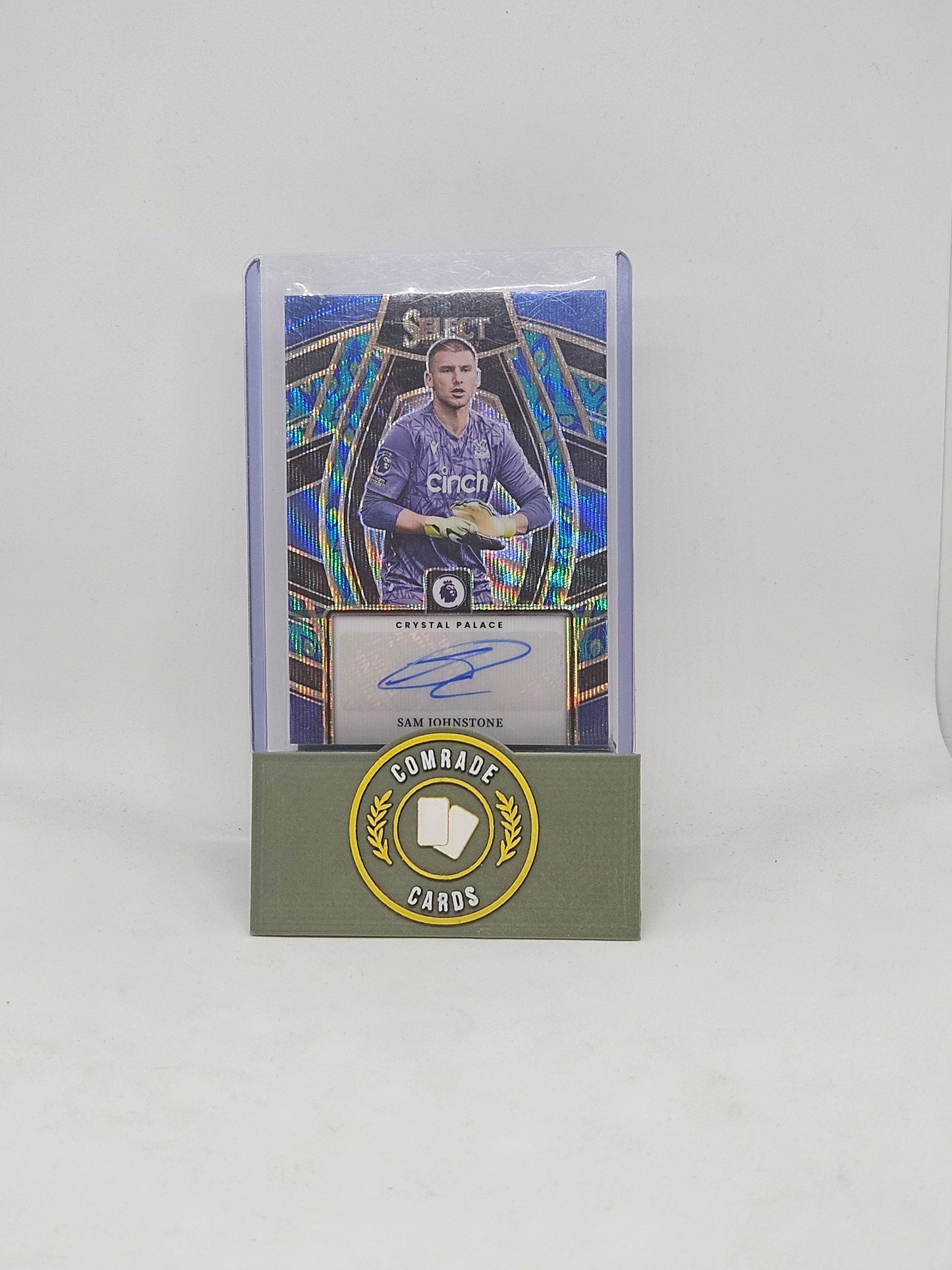 Sam Johnstone (Crystal Palace) Peacock Autographed Card Select 2023-2024