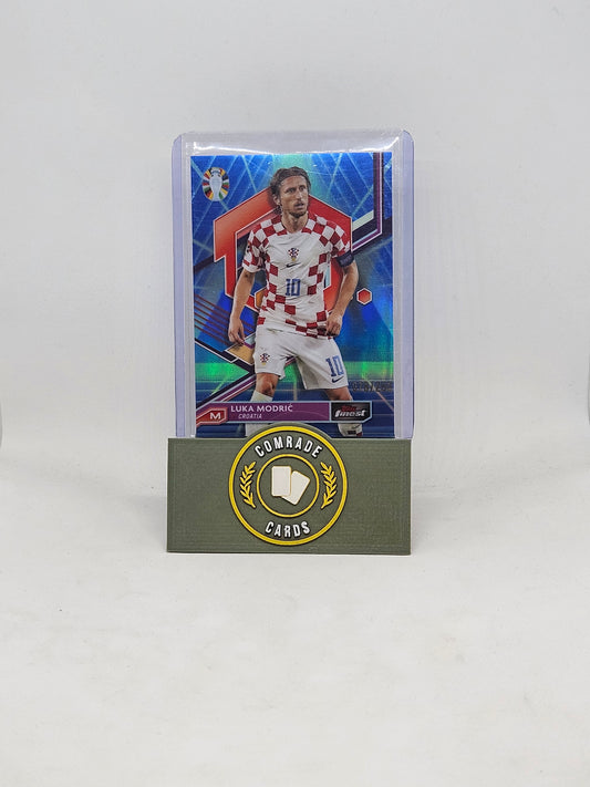 Luka Modric (Croatia) 078/250 Topps Finest Euro 2024