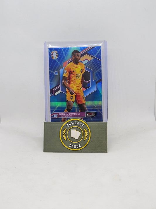 Denzel Dumfries (Netherlands) 106/250 Topps Finest Euro 2024