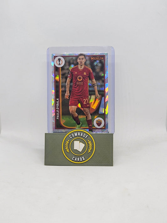 Paulo Dybala (Roma) 250/250 Topps Merlin Chrome 2023-2024