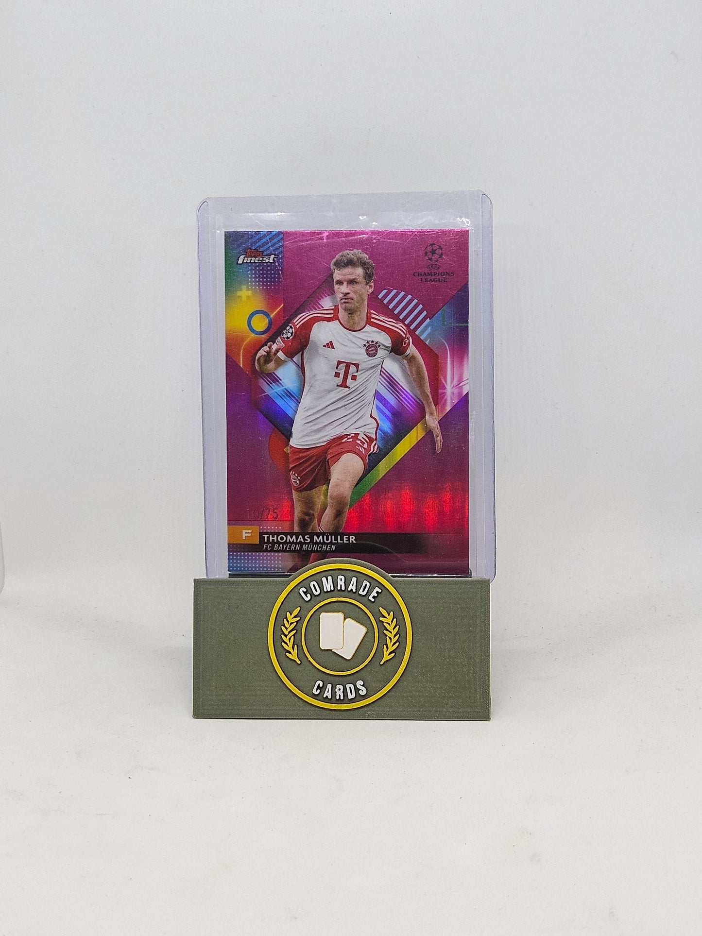 Thomas Muller (Bayern München) 10/75 Topps Finest 2023-2024