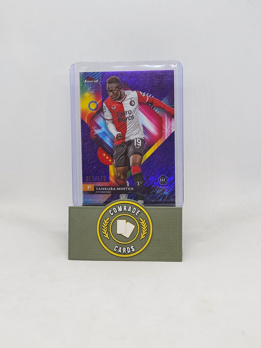 Yankuba Minteh (Feyenoord) 058/299 Topps Finest 2023-2024