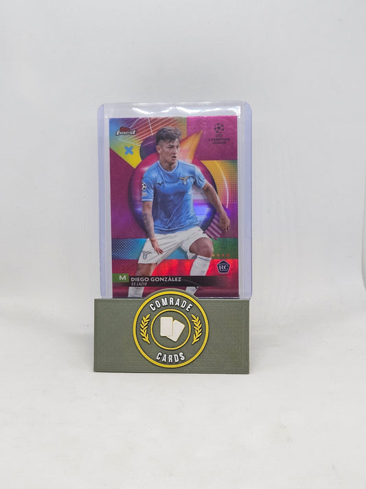 Diego Gonzalez (Lazio) 64/75 Topps Finest 2023-2024