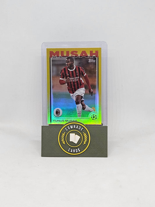 Yunus Musah (AC Milan) 006/175 Topps UCC 2024-2025