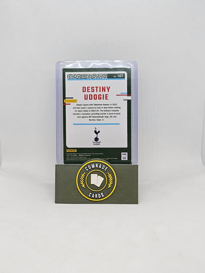 Destiny Udogie (Tottenham) 34/99 Donruss Soccer 2023-2024