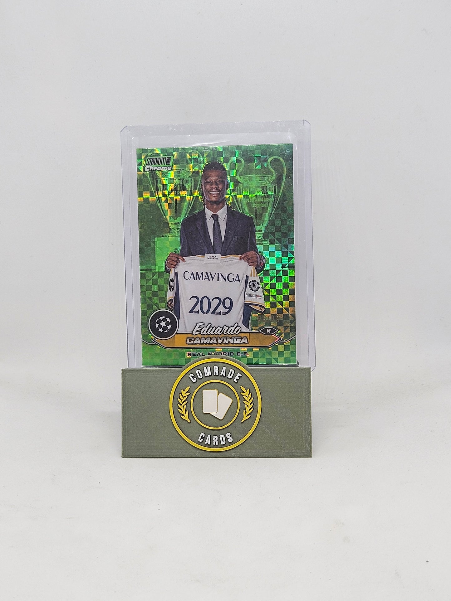 Edouardo Camavinga (Real Madrid) 86/99 Topps Stadium Club Chrome 2023-2024