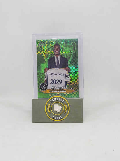 Edouardo Camavinga (Real Madrid) 86/99 Topps Stadium Club Chrome 2023-2024
