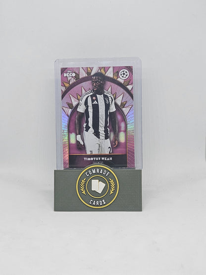 Timothy Weah (Juventus) 65/75 Topps Deco 2024-2025