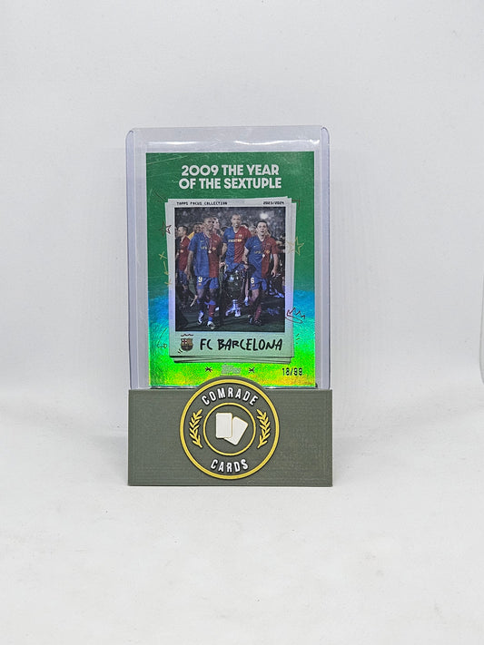2009 The Year Of The Sextuple (Barcelona) Topps Barcelona Set 2023-2024