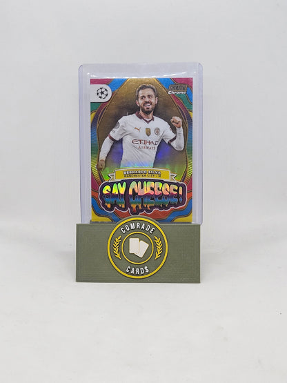 Bernardo Silva (Man City) 09/50 Topps Stadium Club Chrome 2023-2024