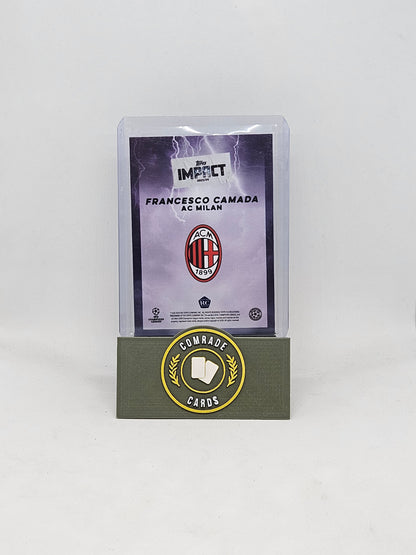 Francesco Camarda (AC Milan) 13/49 Topps Impact 2023-2024