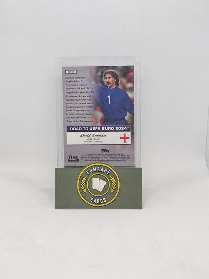 David Seaman (England) 47/75 Topps Finest Euro 2024
