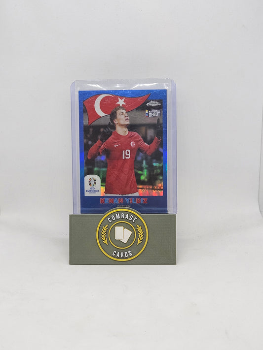 Kenan Yildiz (Turkey) 070/150 Topps Chrome Euro 2024