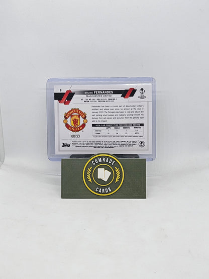 Bruno Fernandes (Man United) 80/99 Topps UCC 2022-2023