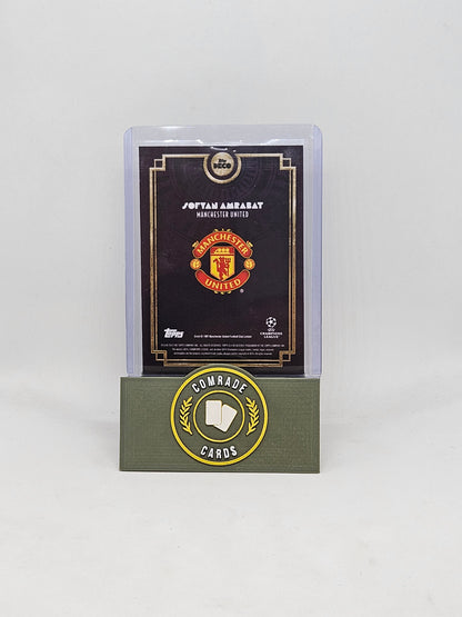 Sofyan Amrabat (Man United) 16/25 Topps Deco 2023-2024