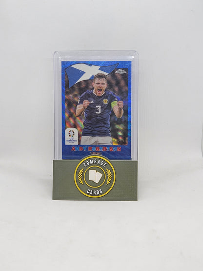 Andy Robertson (Scotland) 43/75 Topps Chrome Euro 2024