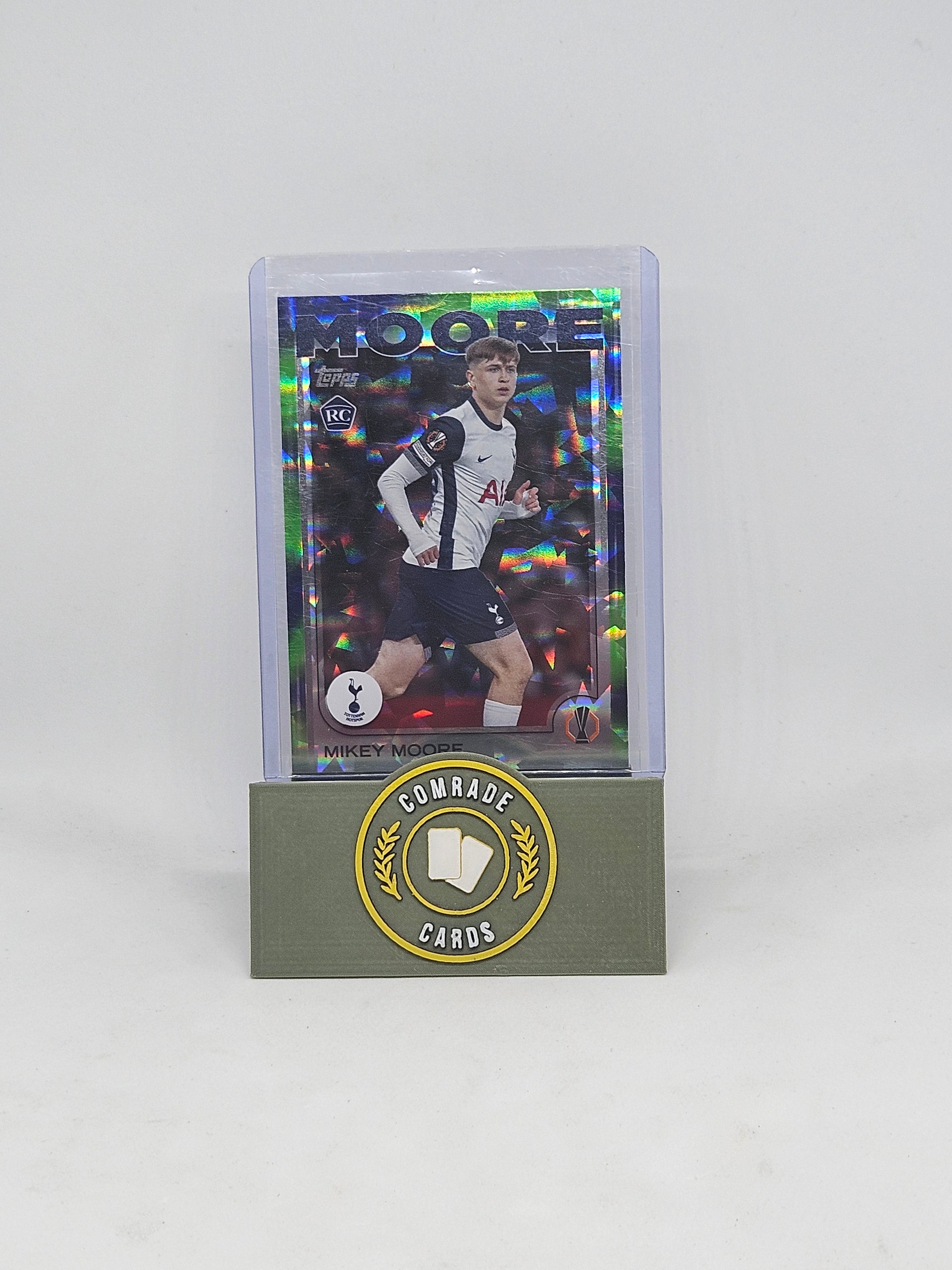 Mikey Moore (Tottenham) Northern Lights Parallel Topps UCC 2024-2025