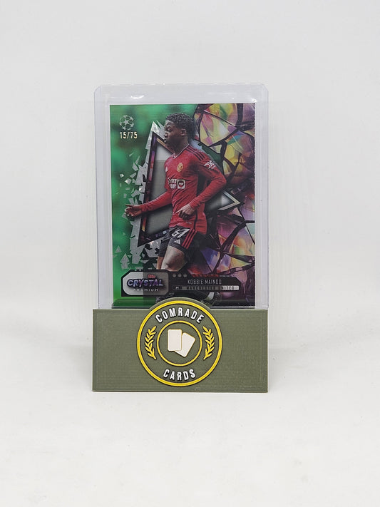 Kobbie Mainoo (Man United) 15/75 Topps Crystal 2023-2024