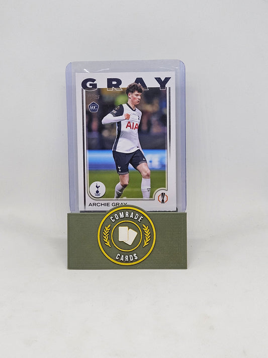 Archie Gray (Tottenham) Base Topps UCC 2024-2025