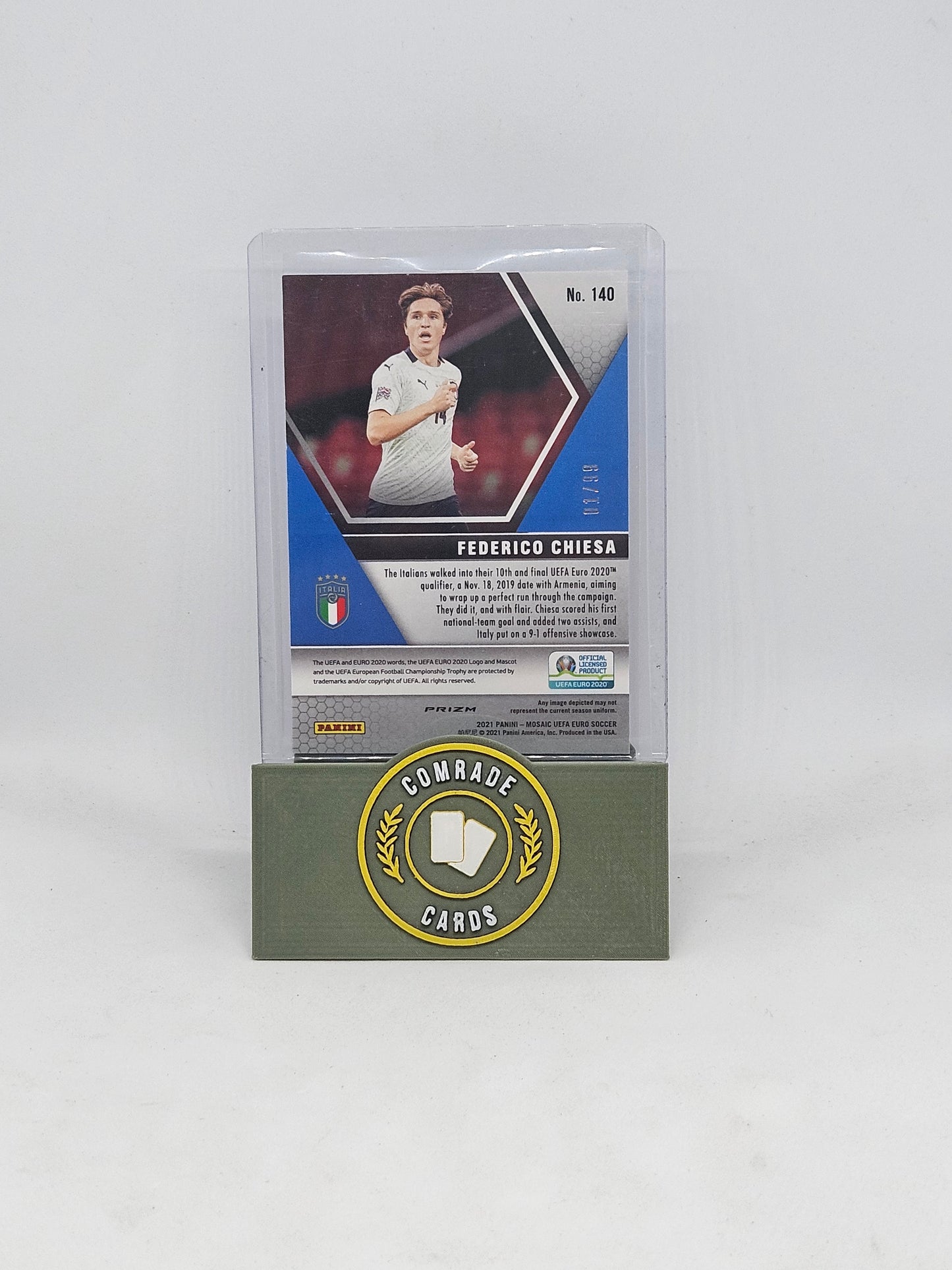Federico Chiesa (Italy) 01/99 Mosaic Euro 2021