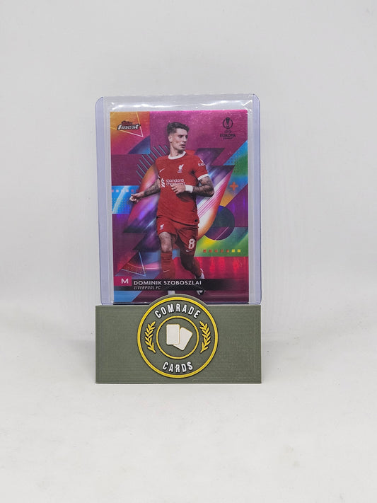 Dominik Szoboszlai (Liverpool) 42/75 Topps Finest 2023-2024