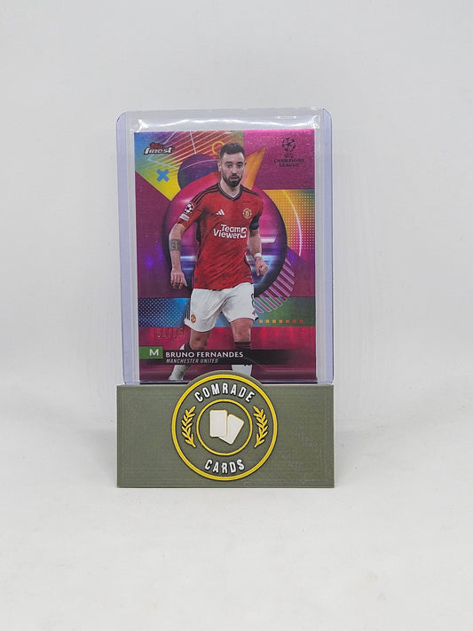 Bruno Fernandes (Man United) 51/75 Topps Finest 2023-2024