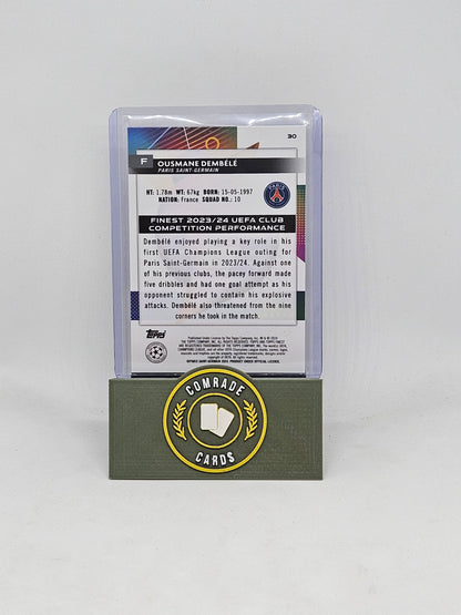 Ousamane Dembele (PSG) 60/75 Topps Finest 2023-2024