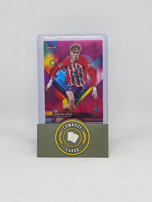 Adrian Nino (Athletico Madrid) 35/75 Topps Finest 2023-2024