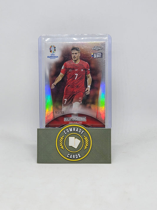 Filip Ugrinic (Switzerland) 65/99 Topps Chrome Euro 2024