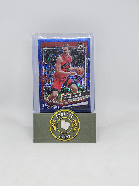 Jakob Poeltl (Toronto Raptors) 12/49 Donruss Optic Basketball 2023-2024