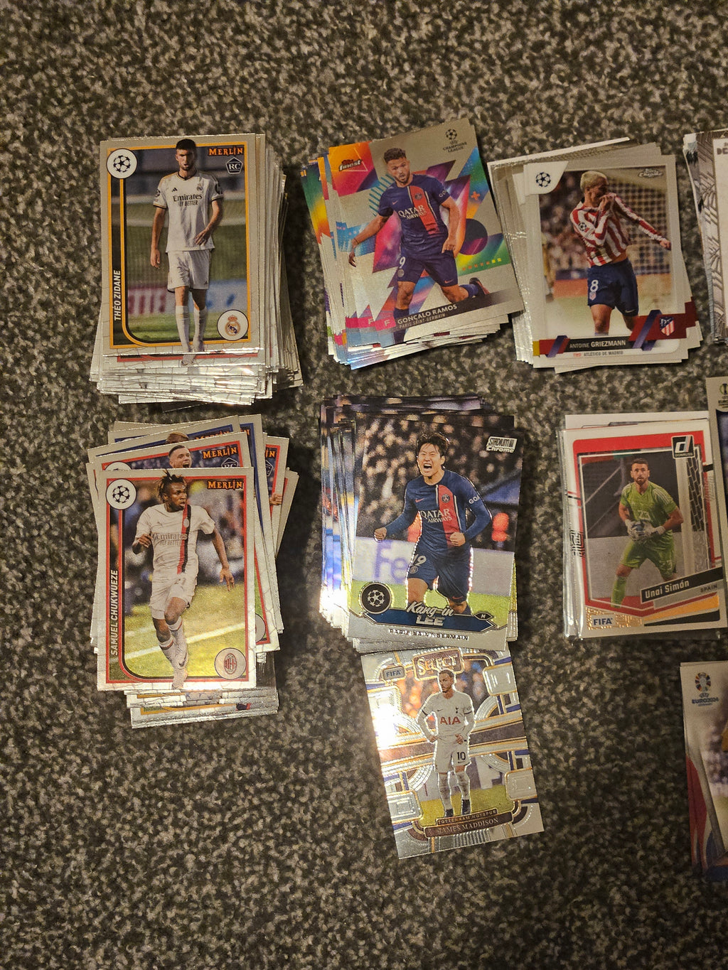 400+ Football Base Cards (Duplicates are included)
