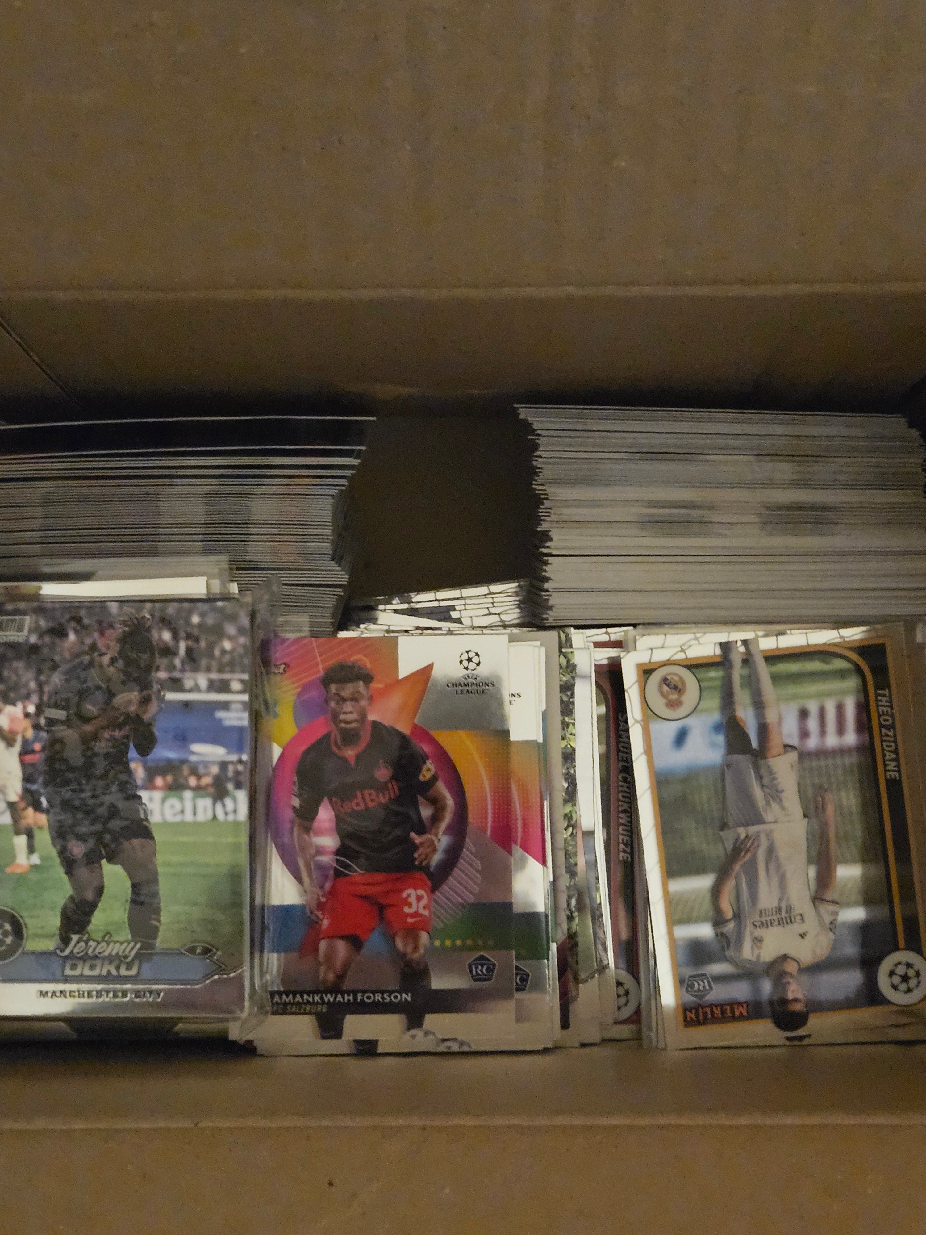 400+ Football Base Cards (Duplicates are included)