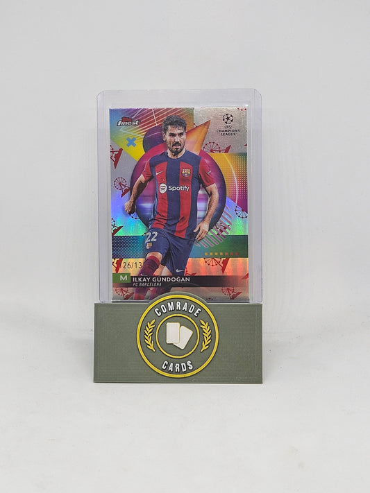 Ilkay Gündoğan (Barcelona) 126/135 Topps Finest 2023-2024