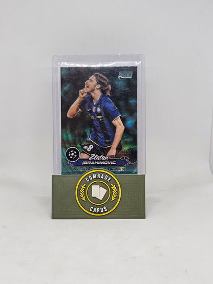 Zlatan Ibrahimovic (Inter Milan) 012/250 Topps Stadium Club Chrome 2023-2024