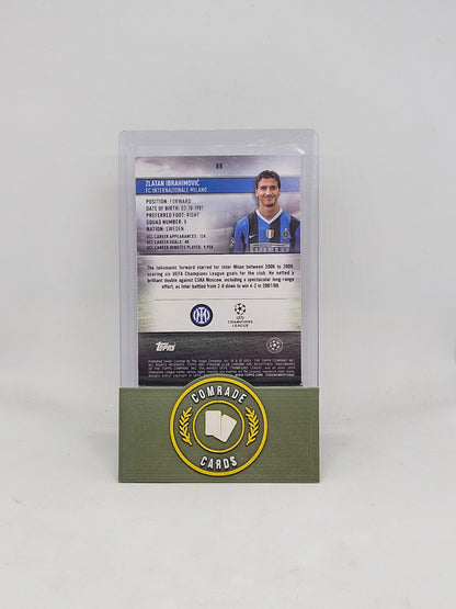 Zlatan Ibrahimovic (Inter Milan) 012/250 Topps Stadium Club Chrome 2023-2024