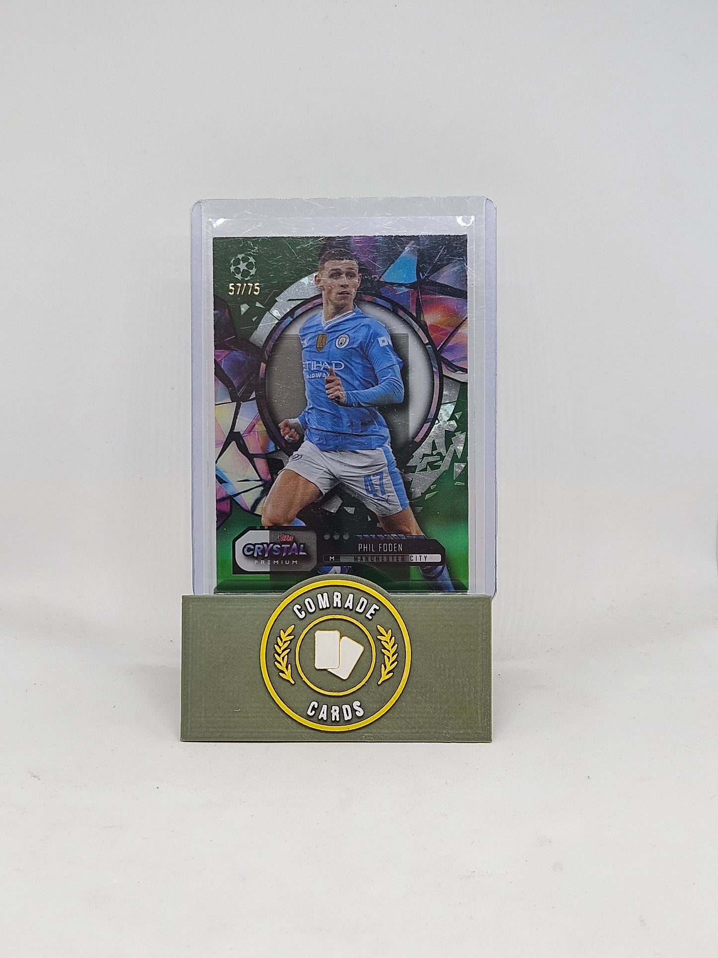 Phil Foden (Man City) 57/75 Topps Crystal 2023-2024
