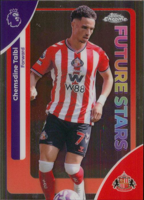 2026 Topps Chrome Premier League #170 Chemsdine Talbi