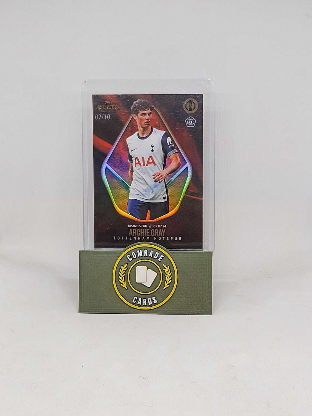 Archie Gray (Tottenham) 02/10 Topps Summer Signings 2024-2025
