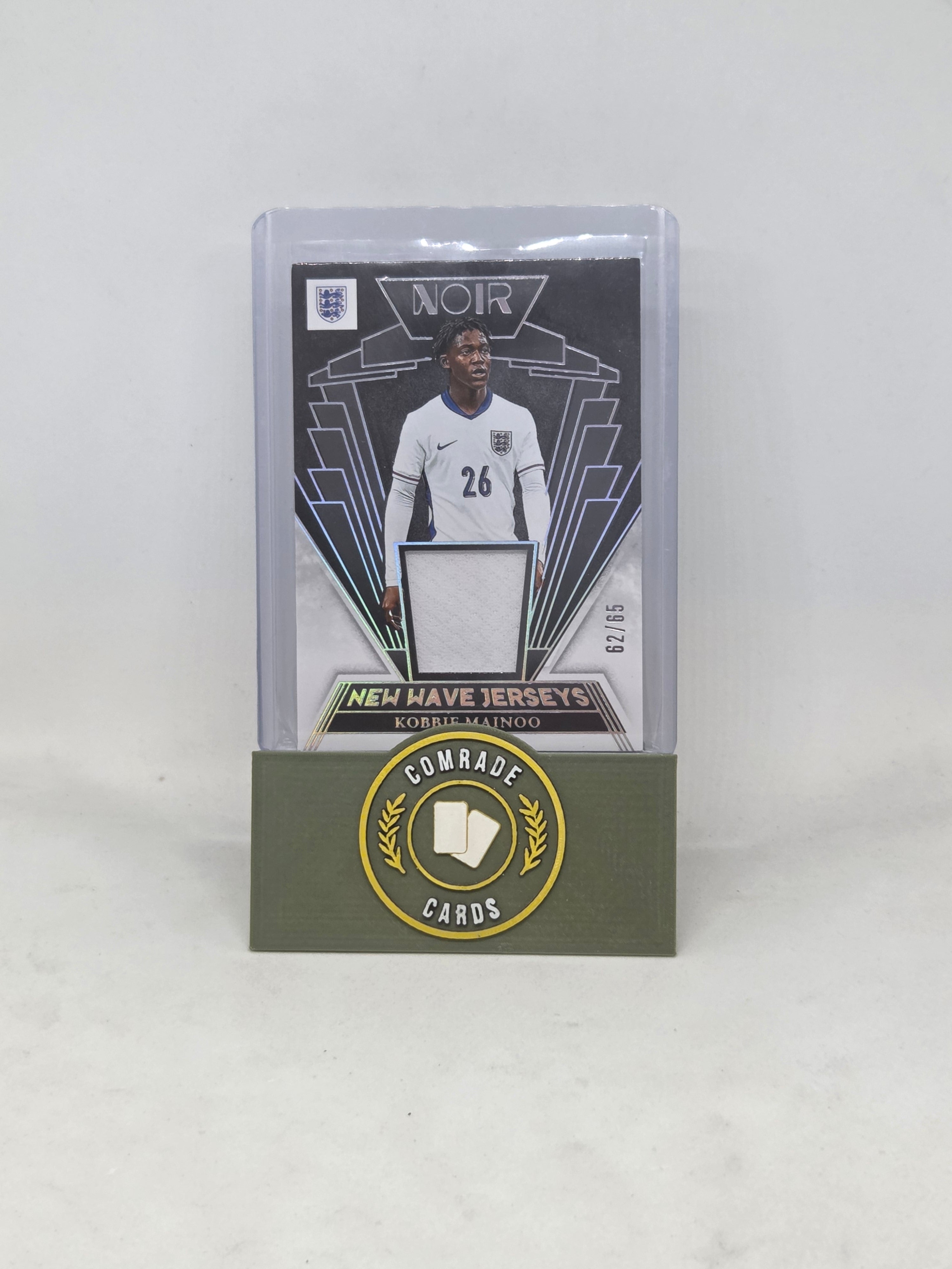 Kobbie Mainoo (England) 62/65 Patch Noir 2024-2025