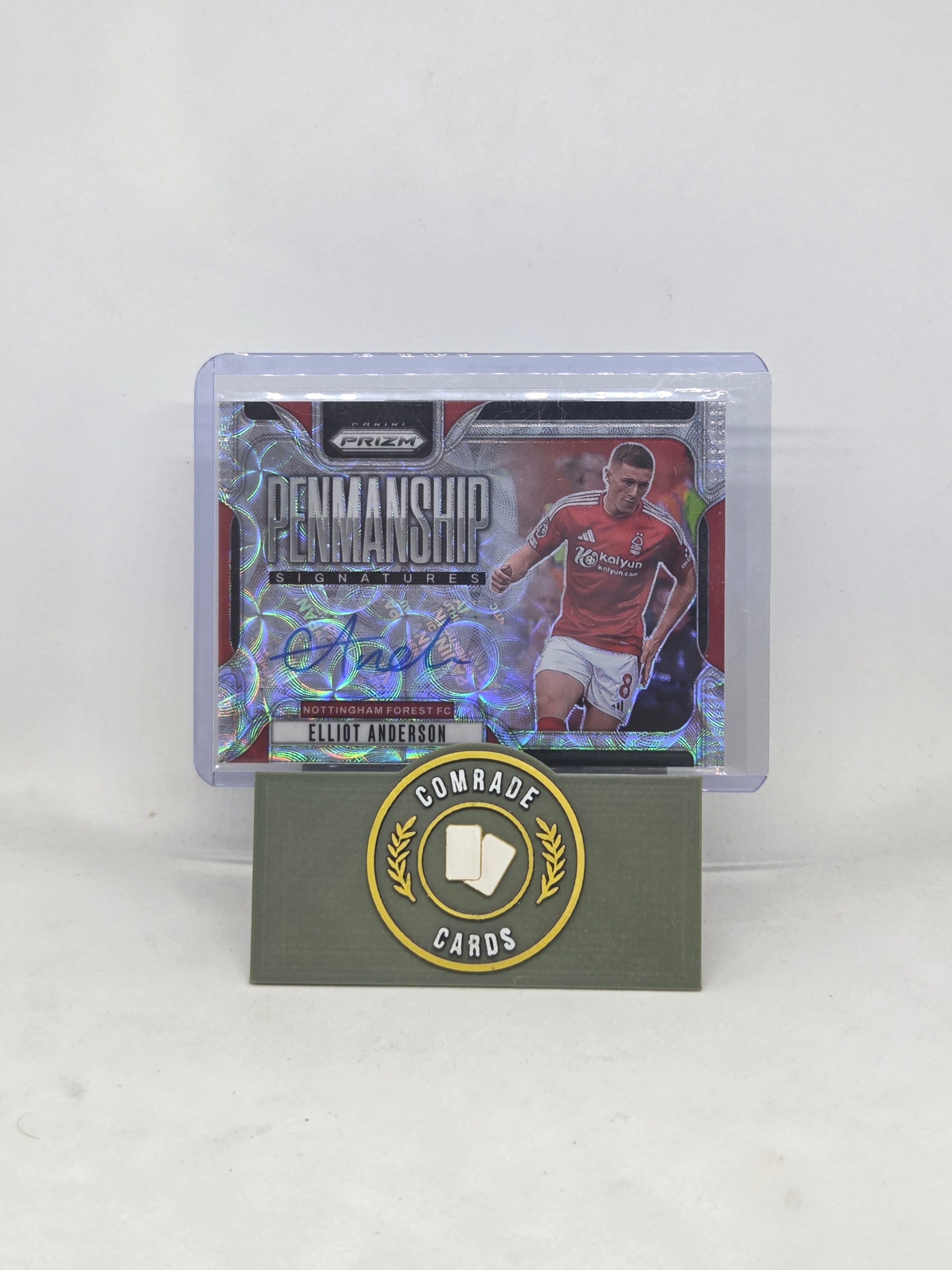 Elliot Anderson (Nottingham Forrest) Auto Prizm Premier League 2024-2025