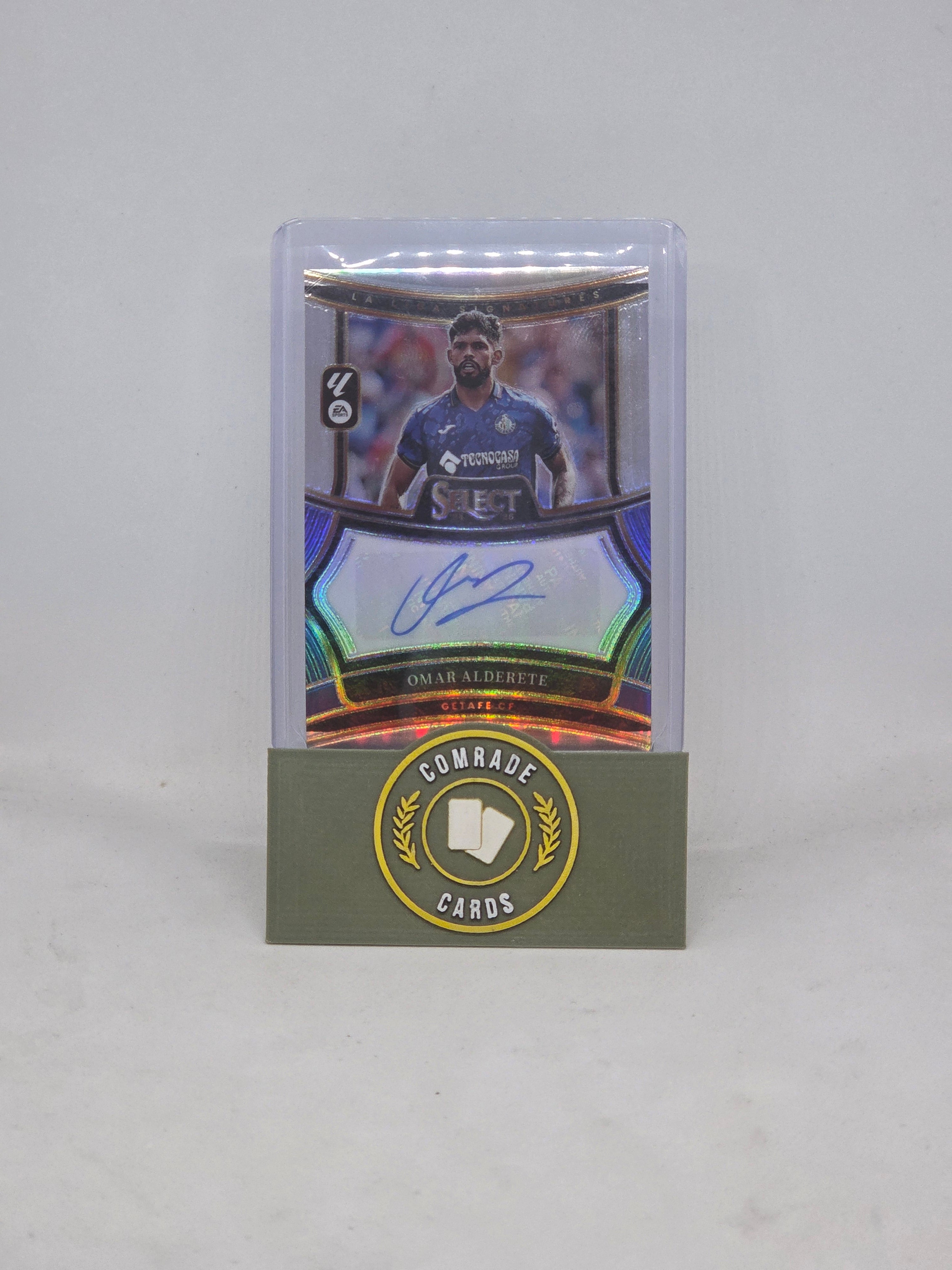 Omar Alderete (Getafe) Autographed Card Select La Liga 2024-2025