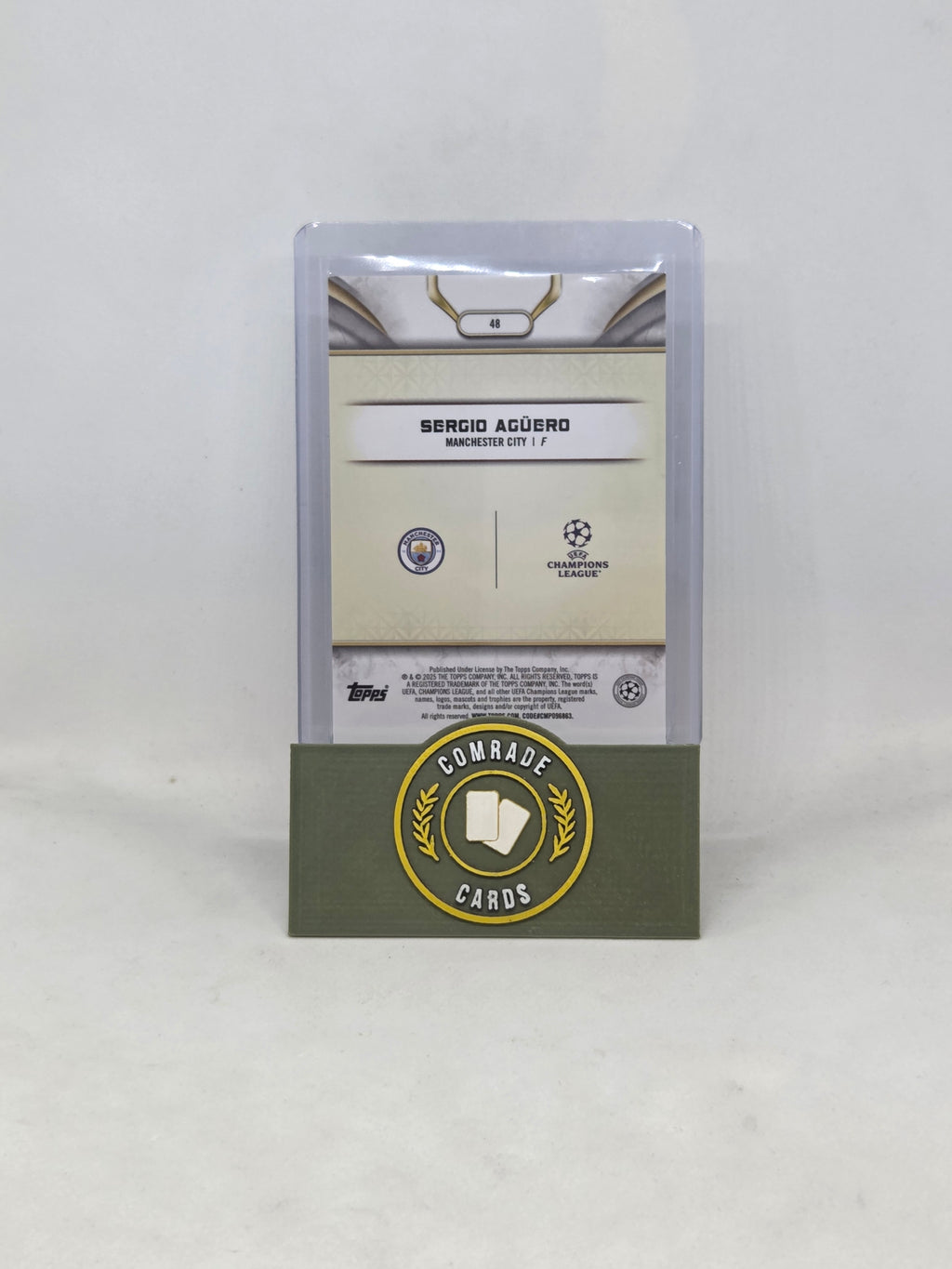 Sergio Agüero (Man City) 06/10 Topps Reverence 2024-2025