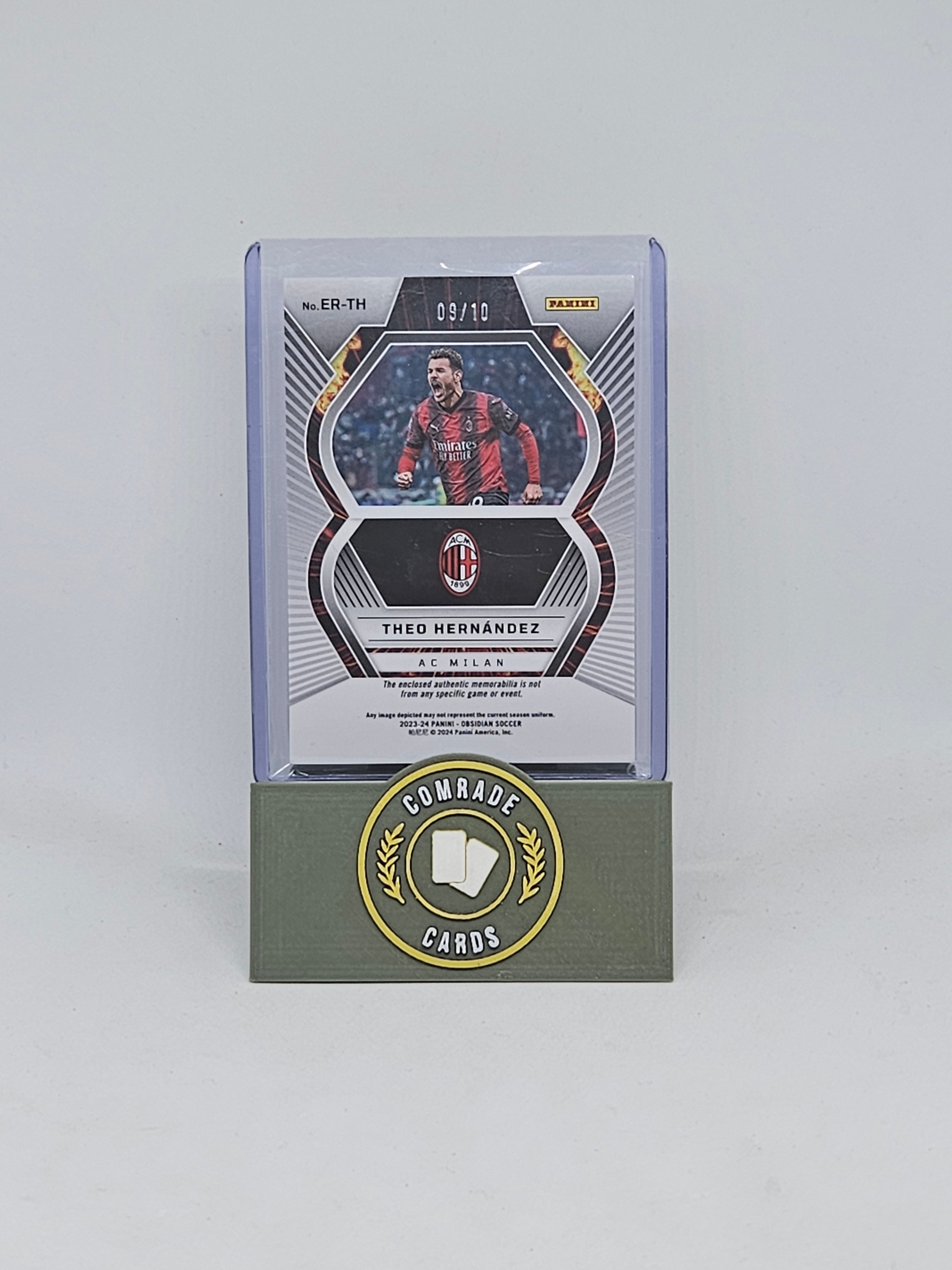 Theo Hernandez (AC Milan) 09/10 Patch Obsidian 2023-2024