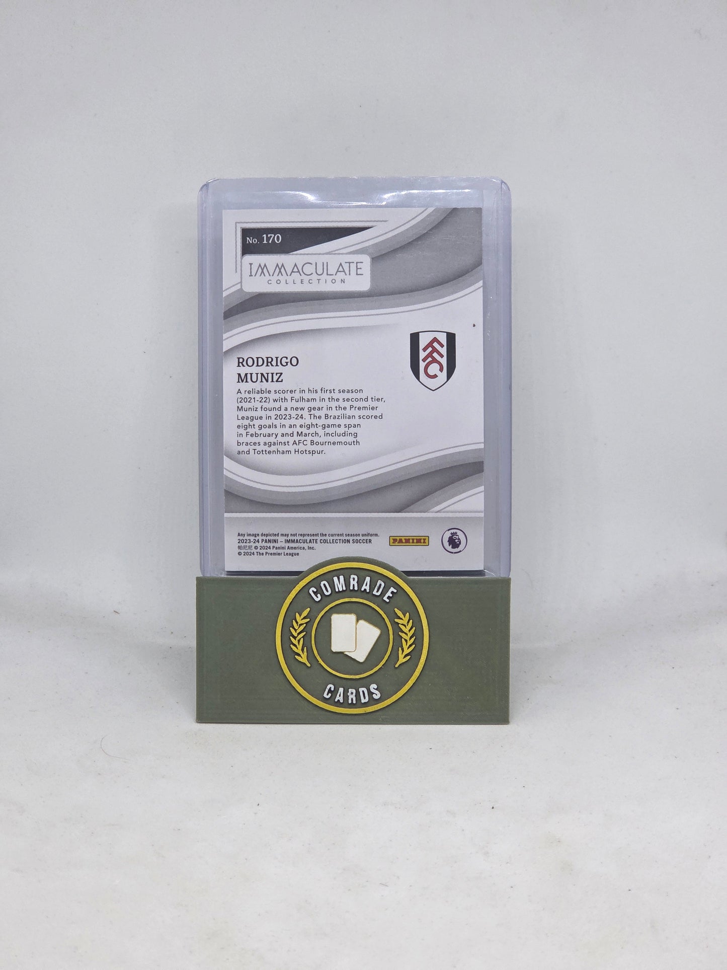 Rodrigo Muniz (Fulham) 07/25 Immaculate 2023-2024