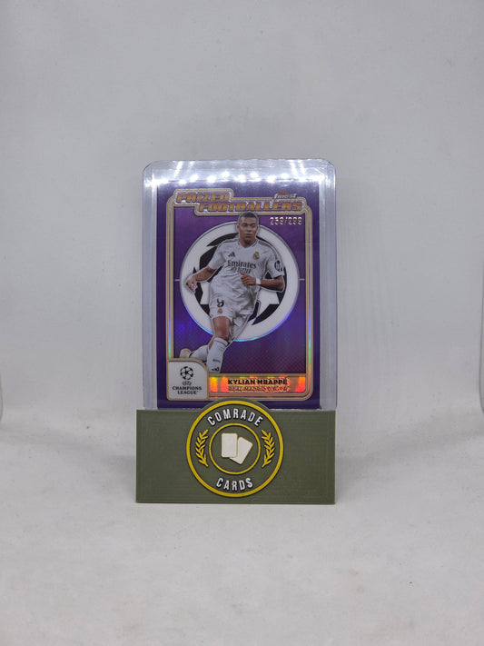 Kylian Mbappe (Real Madrid) 259/299 Topps Finest 2024-2025