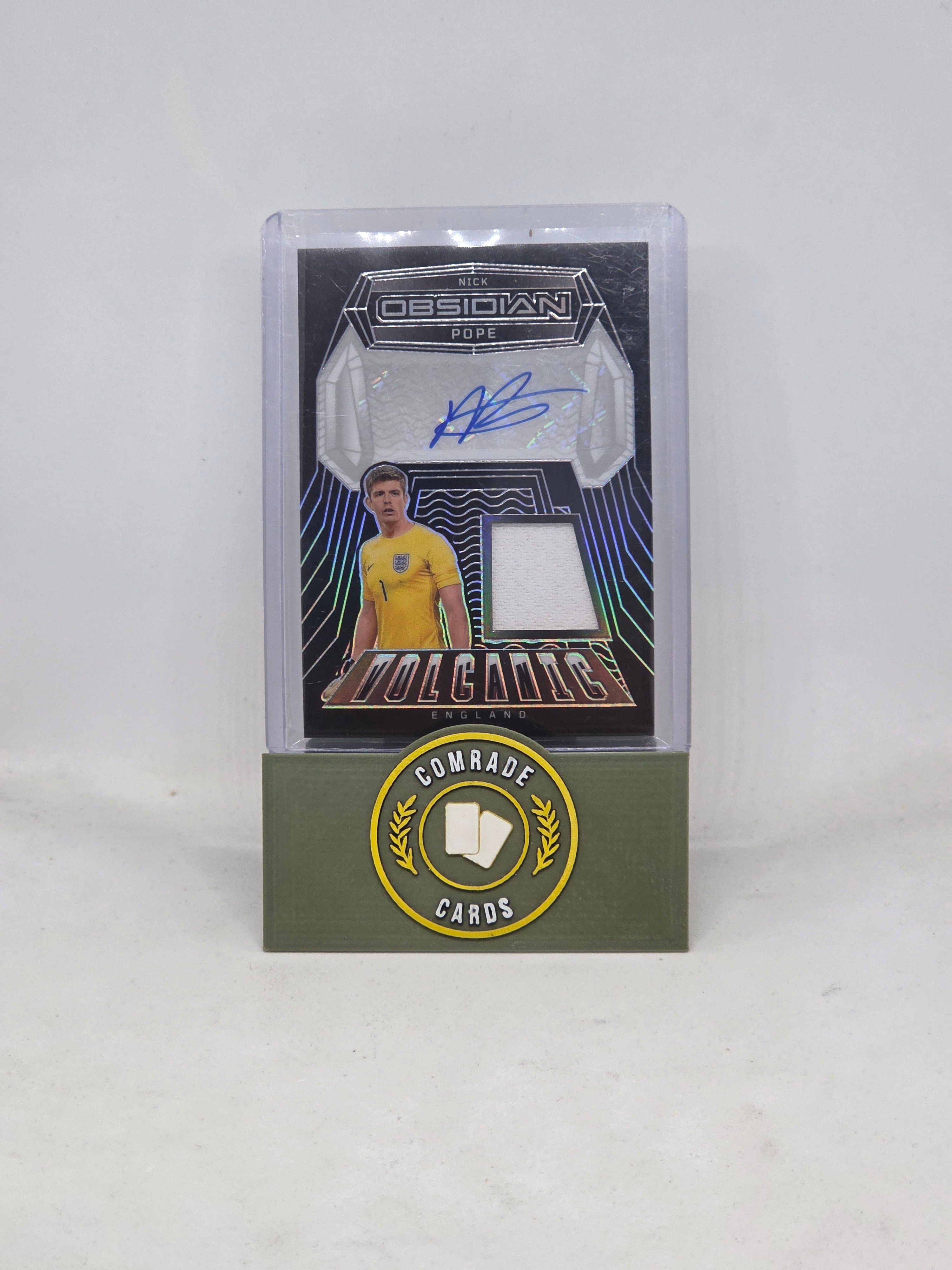 Nick Pope (England) 087/199 Autographed/Patch Obsidian 2024-2025