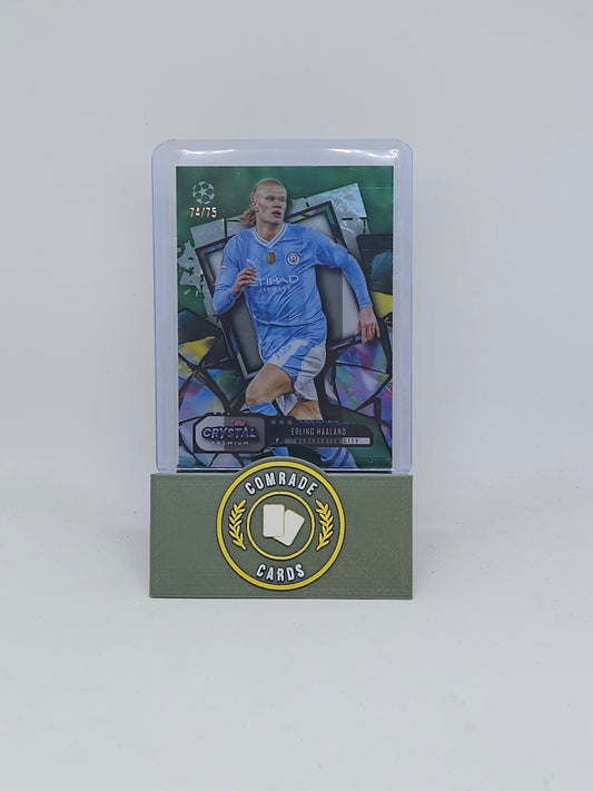 Erling Haaland (Man City) 74/75 Topps Crystal 2023-2024