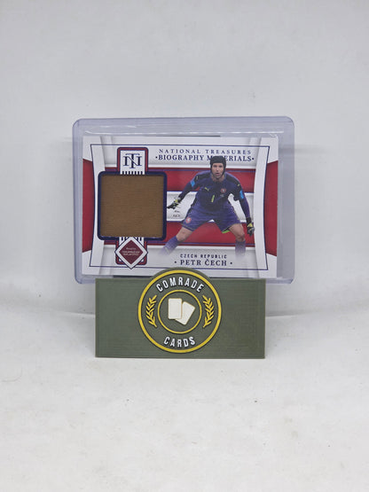 Petr Cech (Czech Republic) 07/49 Patch (Player Worn) National Treasures 2022