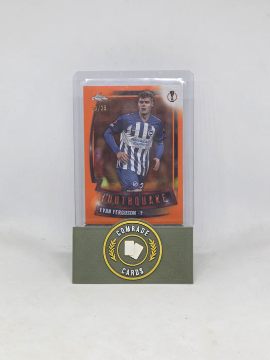 Evan Ferguson (Brighton) 03/25 Topps Chrome 2023-2024