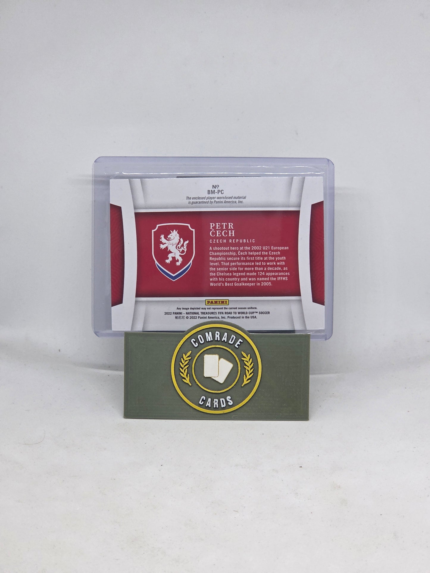 Petr Cech (Czech Republic) 07/49 Patch (Player Worn) National Treasures 2022